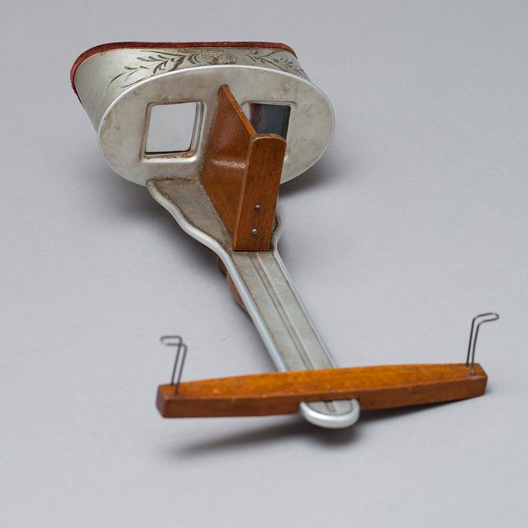 STEREOSKOP med BILDER, "The Perfecscope", omkring år 1900.