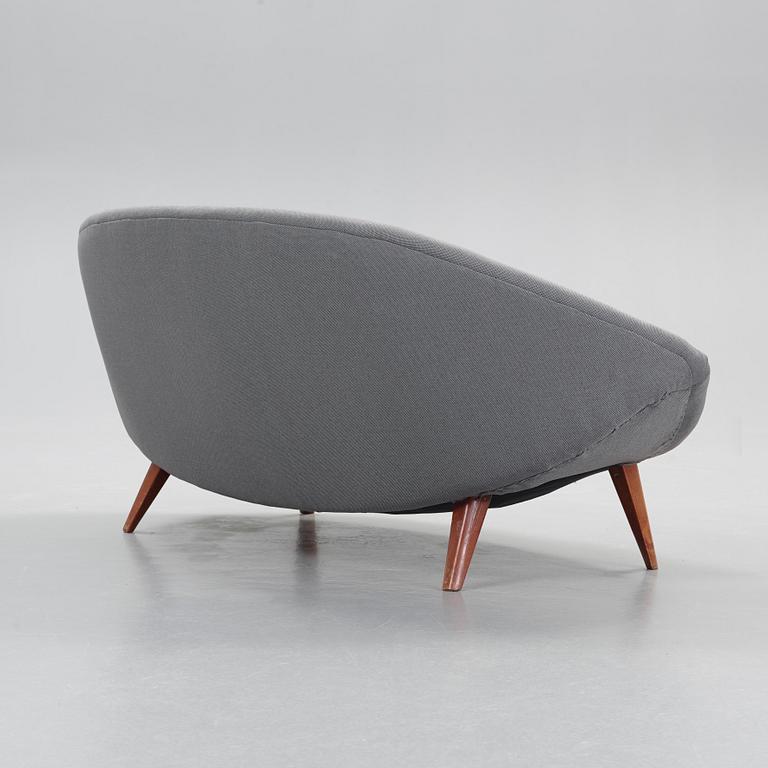 A Swedish upholstered sofa 'The coffee bean', possibly by Folke Jansson, Sweden 1950's.