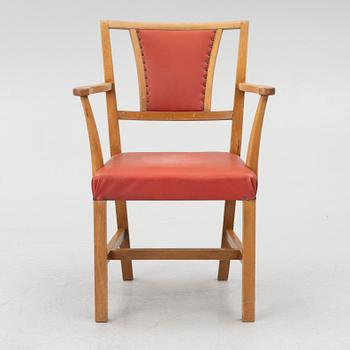 Josef Frank, a model B2163 armchair, Svenskt Tenn.