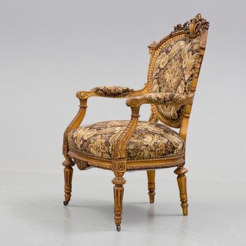 KARMSTOL. Louis XVI-stil. 1900-talets första hälft.