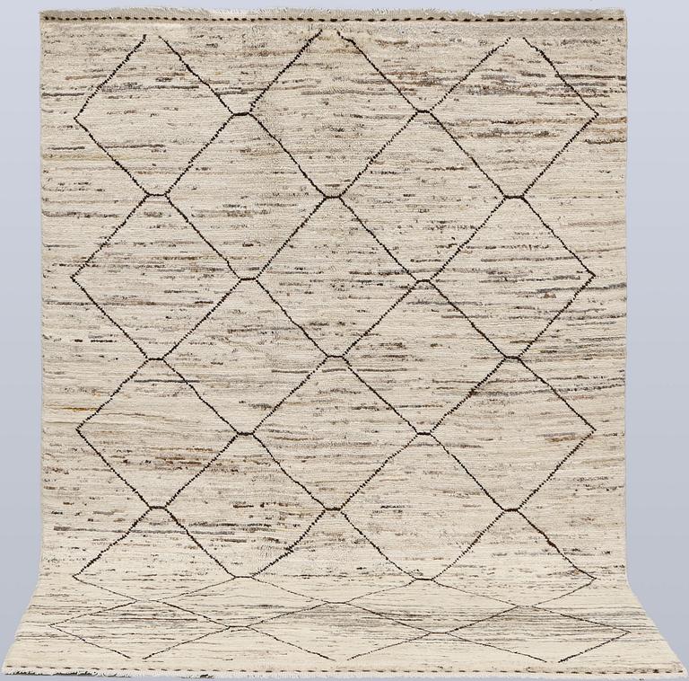 A Moroccan-design carpet, c. 205 x 145 cm.