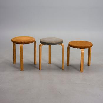 PALLAR, 3 st, modell 60, Alvar Aalto, Artek, 1900-talets mitt.