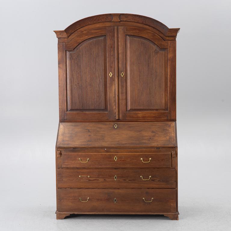 Writing cabinet, Gustavian, late 18th century.