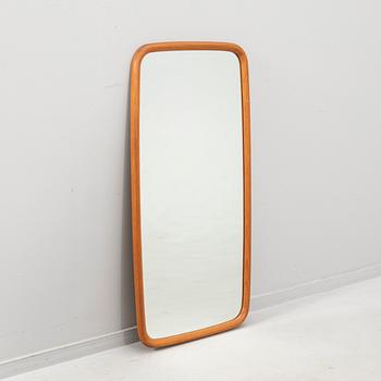 Mirror with shelf and wall lamp "Runa" by Fröseke, 1960s/70s.