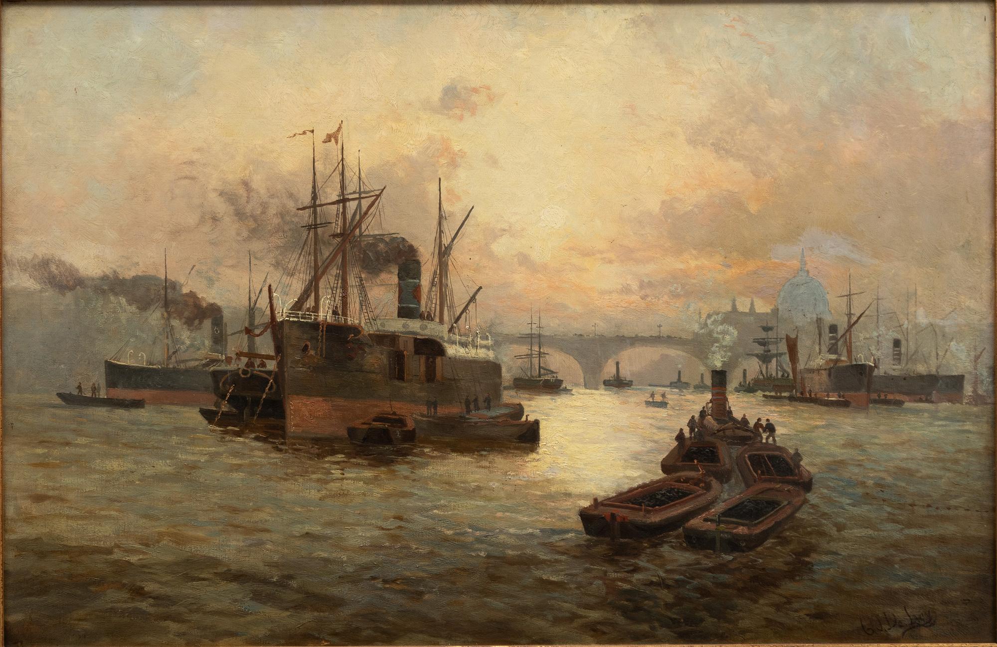 Charles John de Lacy, Hamnscen.