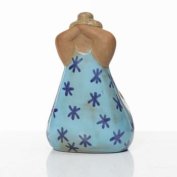 Lisa Larson, an 'Emma' stoneware figurine, Gustavsberg.