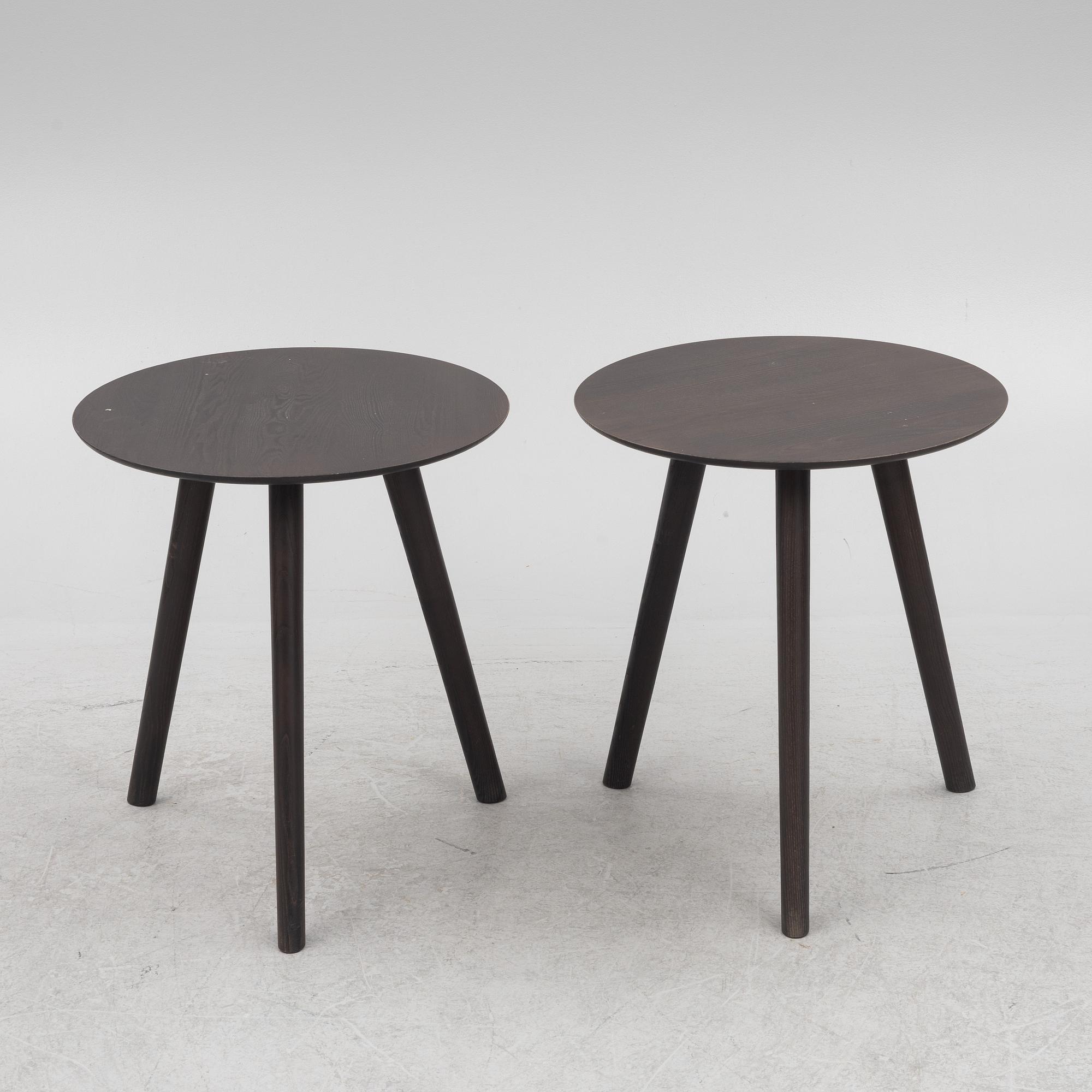 Ronan & Erwan Bouroullec, table, a pair, "MC3 OSSO", Mattiazzi, Italy, after 2011.
