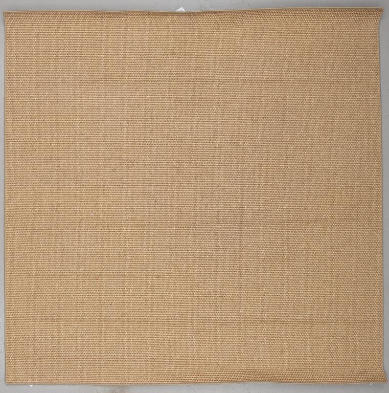 A CARPET, sisal, ca 248 x 249 cm.