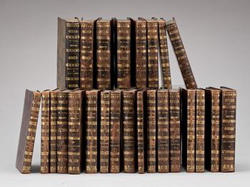 PARTI BÖCKER av Washington Irving. Frankfurt am Main, 1820-30-tal.