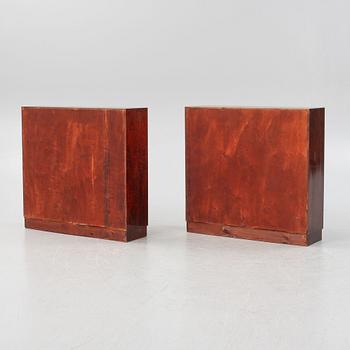 Bokhyllor ett par, 1930-tal.