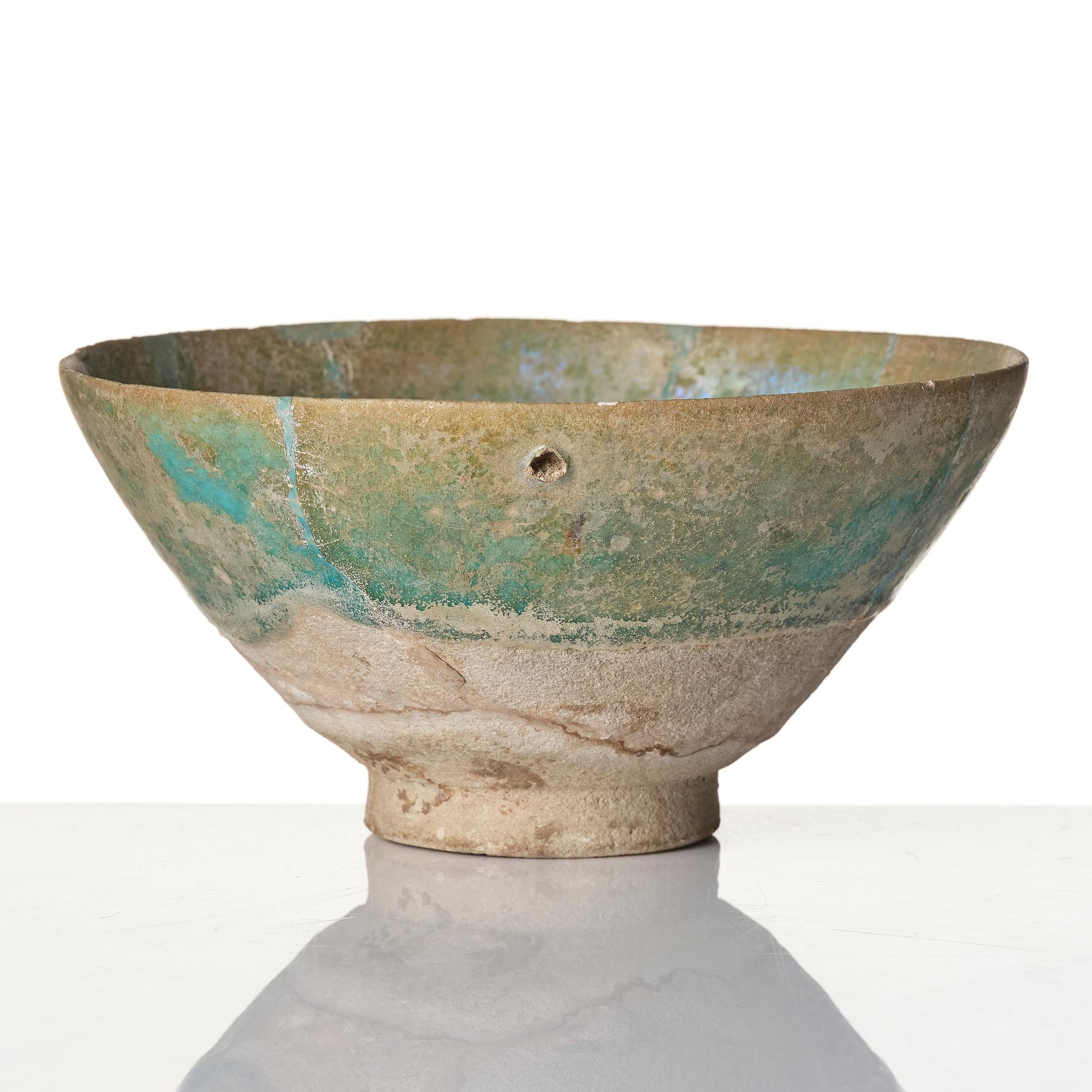 Skål, lergods med lysterdekor, Keshan, Persien, 1200/-1300-tal.