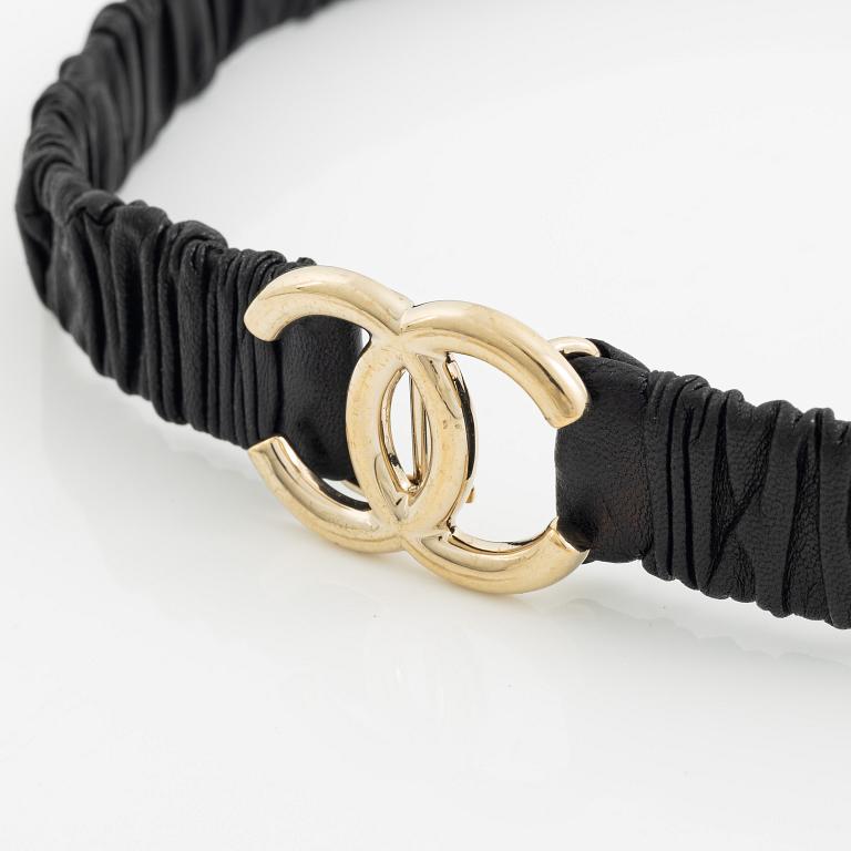 Chanel, skärp, storlek 70/28.