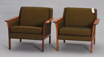 SOFFGRUPP, 3 delar, Bröderna Anderssons Industrier, Ekenässjön, 1960-tal.