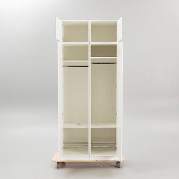 Peter J. Lassen, a pair of wardrobes with top cabinets, Montana, Denmark.