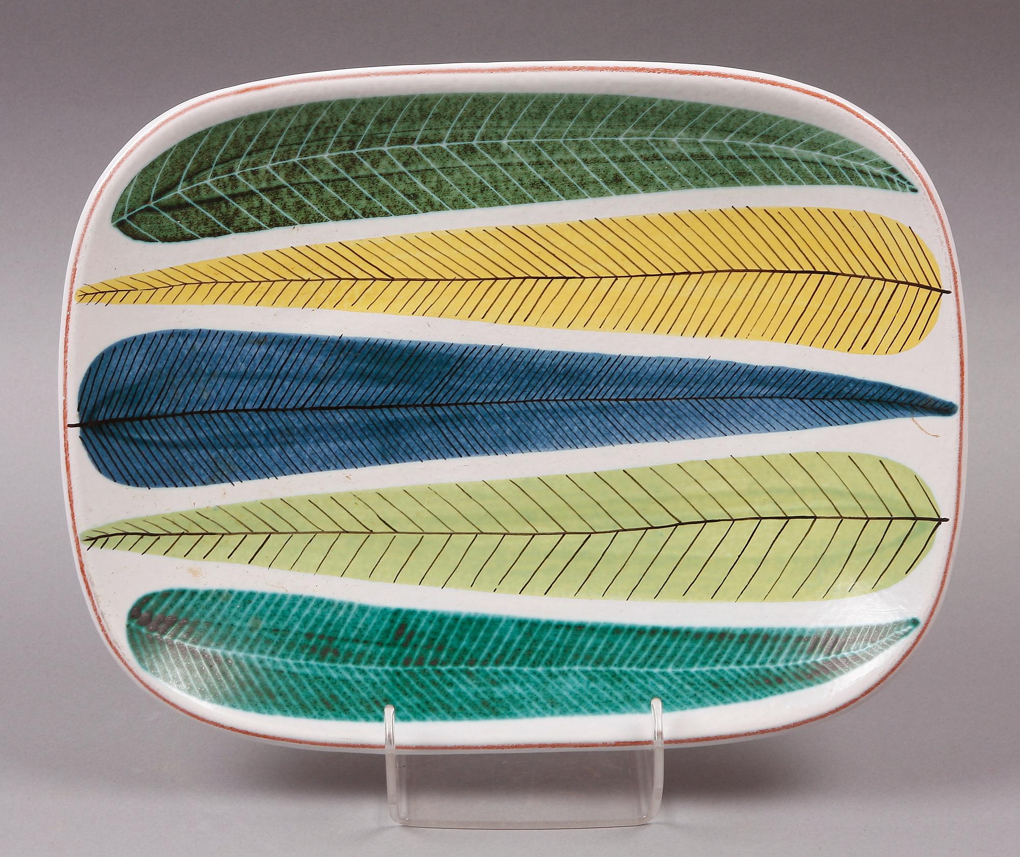 FAT, fajans, Stig Lindberg, Gustavsberg, 1940-tal, II:sortering, fajansmålare: Beth MacDonald.