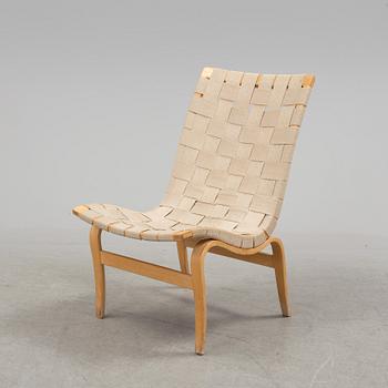 An 'Eva' easy chair by Bruno Mathsson, DUX, second half of the 20th century.