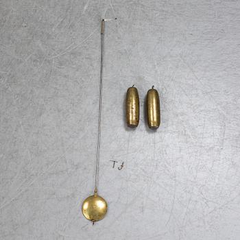 A Rococo longcase clock by Petter Ernst (Stockholm 1753-1784).