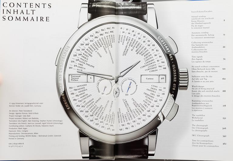 BÖCKER, 2 st, bl.a. "Orologi da Pulso Wristwatches Rolex", Osvaldo Patrizzi, Guido Mondani Editore, 1995.