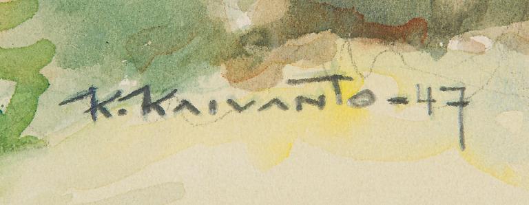 Kimmo Kaivanto, Landscape.