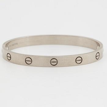 A Cartier "Love" bracelet.