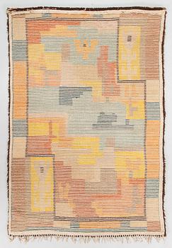 Margareta Ahlstedt-Willandt, A 1930's Finnish rug for Lempäälän Mattokutomo Oy. Circa 145 x 95 cm.