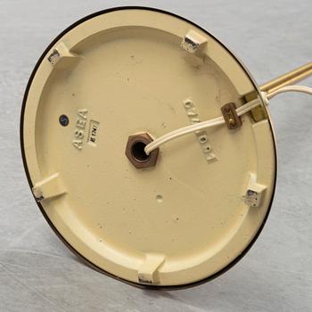 A brass floor light by Asea, seconf half of the 20th Century.