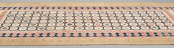 Matto, a kilim, an antique Shushtar, the Khuzestan Province, the southwest of Iran, ca 380-385,5 x 184-192 cm.