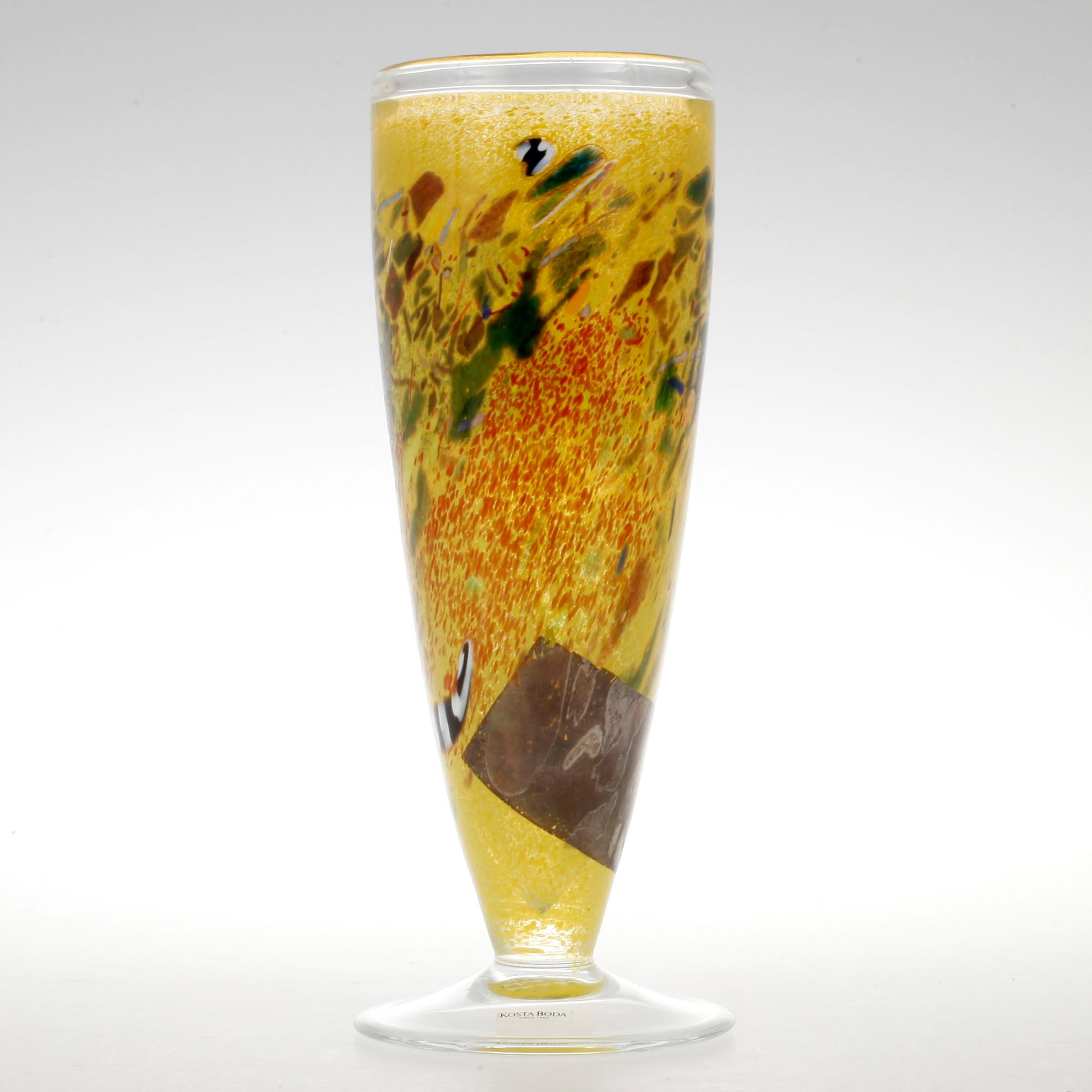 VAS, glas. Bertil Vallien. Kosta Boda.