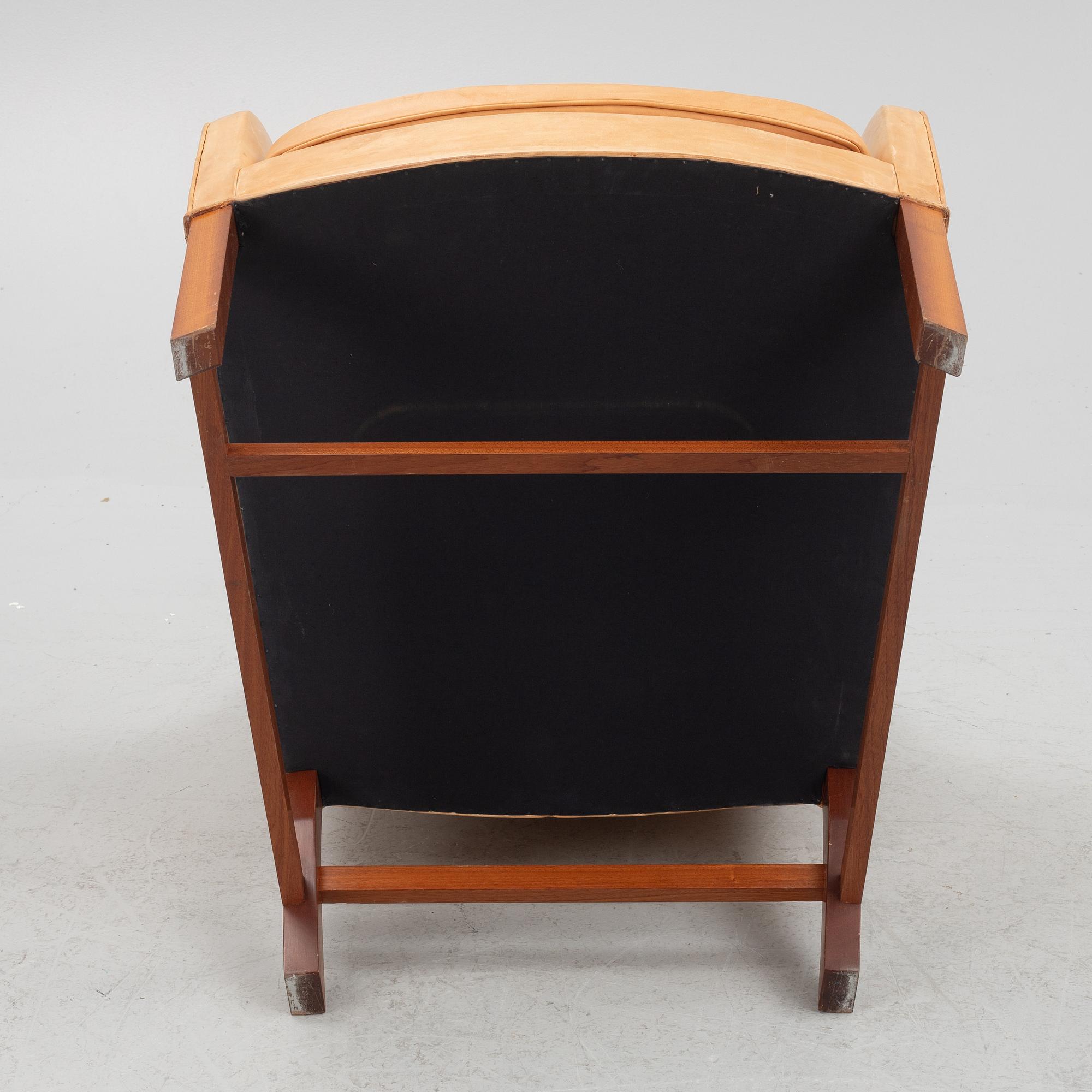 Kaare klint & Edvard Kindt-Larsen, a pair of "Mix 4396" armchairs, Rud Rasmussenm Denmark.