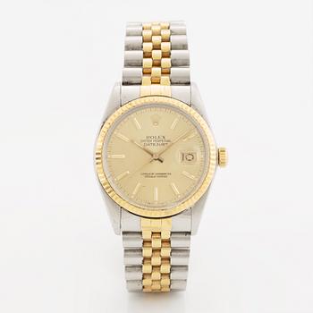 Rolex, Oyster Perpetual, Datejust, armbandsur, 36 mm.