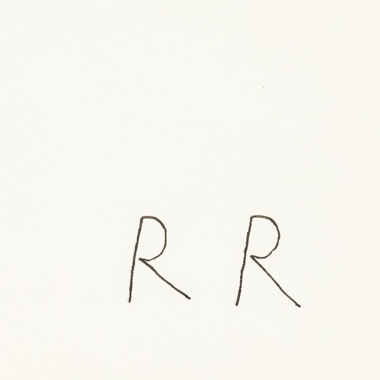 Roger Risberg, indian ink drawing, signed. Executed in 2008.