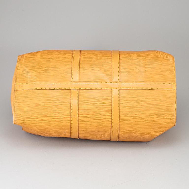 LOUIS VUITTON, weekendbag, 'Epi keepall 50'.