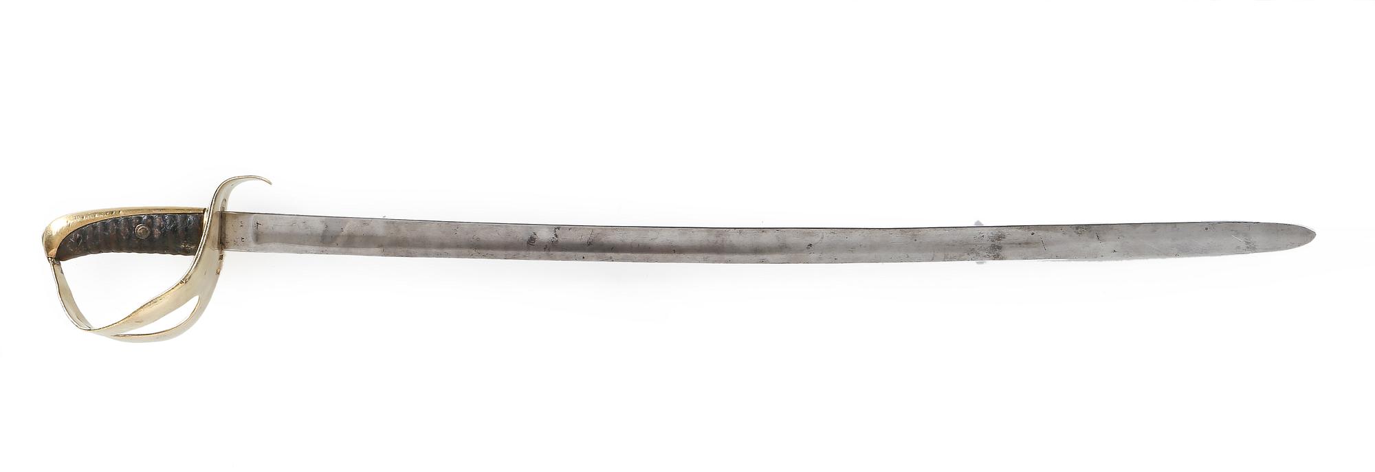 SABEL, för kavalleriet, m/1864, Sverige.