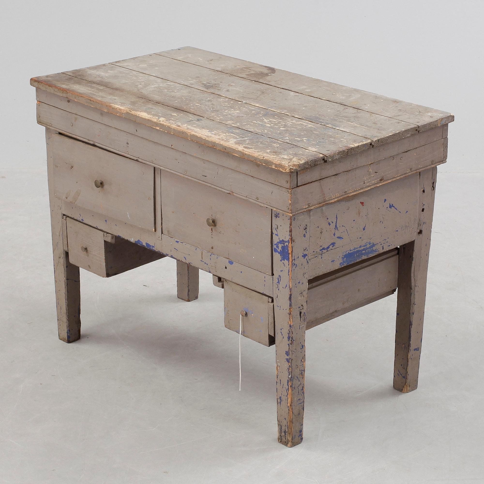 ARBETSBÄNK, 1800-talets slut.