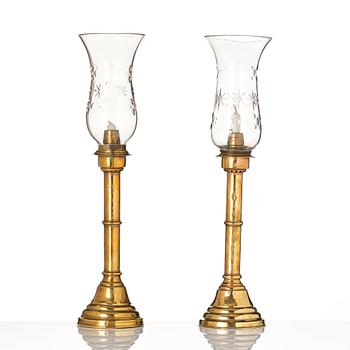 A pair of Nikolaj I mid 19th Century lanterns.