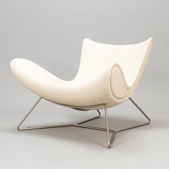 Henrik Pedersen, a leather covered 'Imola' lounge chair for BoConcept.