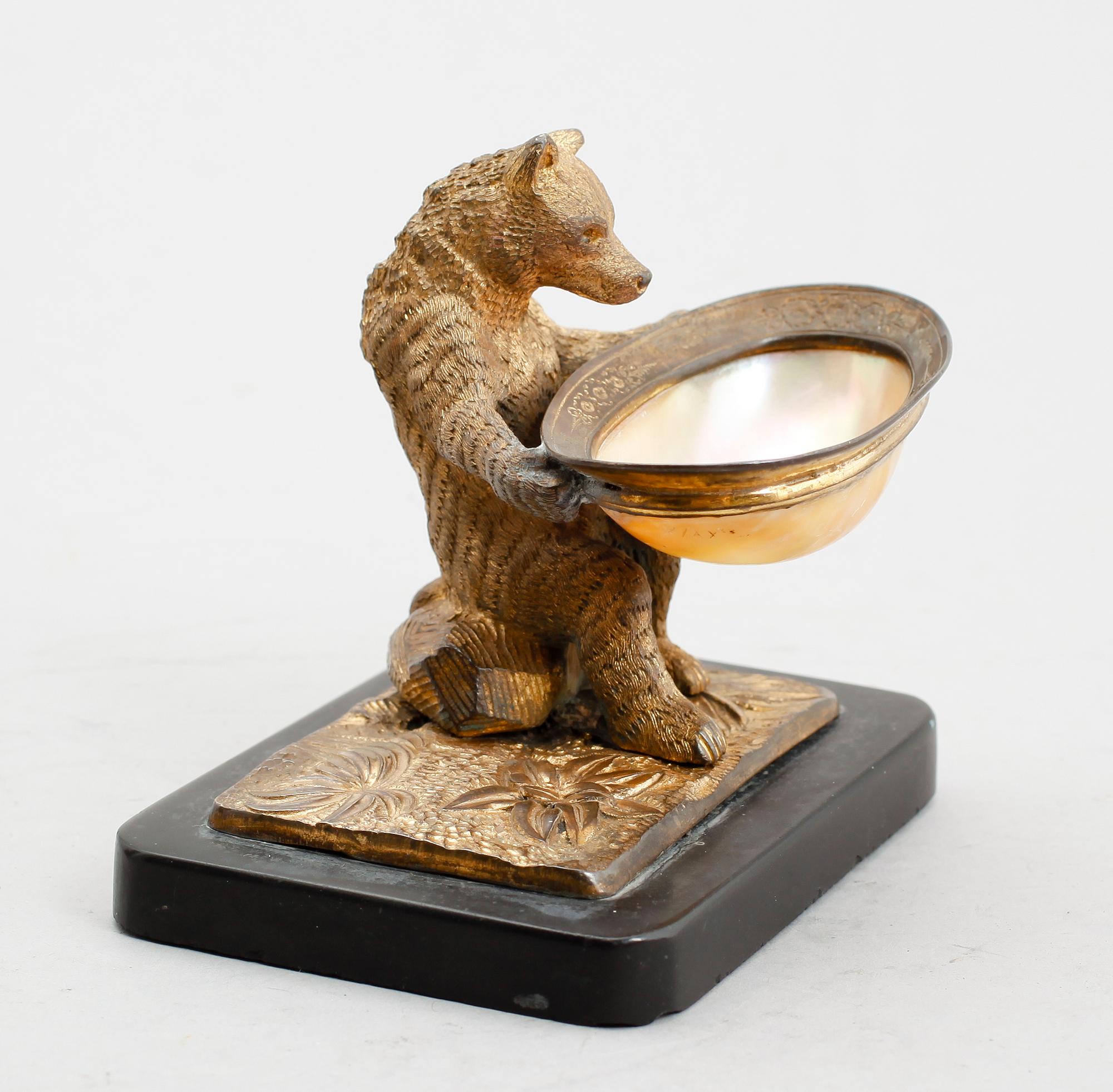 FIGUR, förgylld brons, sent 1800-tal.