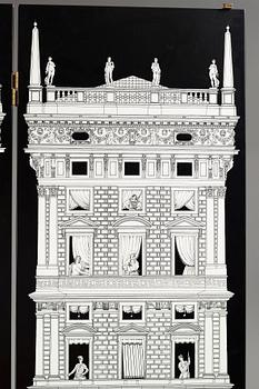 Piero Fornasetti, a room divider, Milano, Italy 2013.