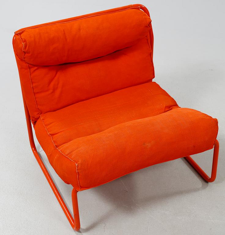 A pair of lounge chairs by Gillis Lundgren for Ikea, model "Pixi", 1970s.