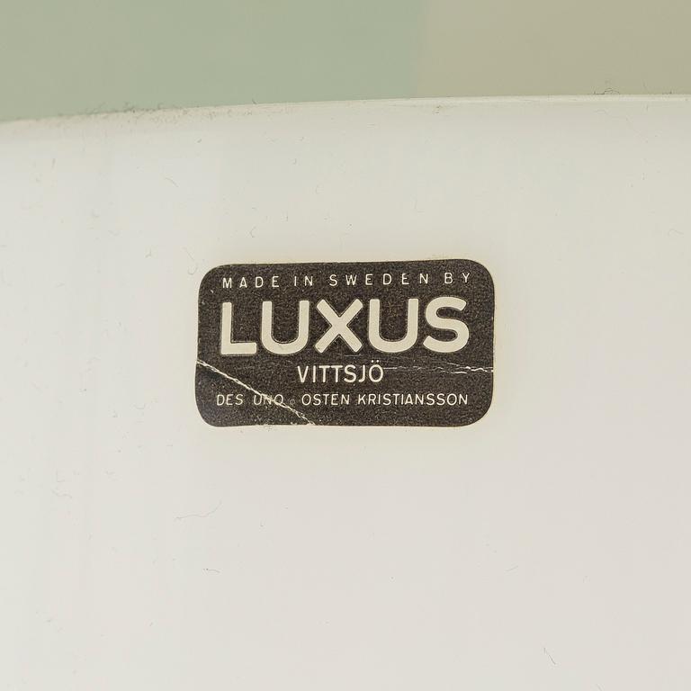 Uno & Östen Kristiansson, bords- eller golvlampa, "Cylindus Skulptura", Luxus, Vittsjö.