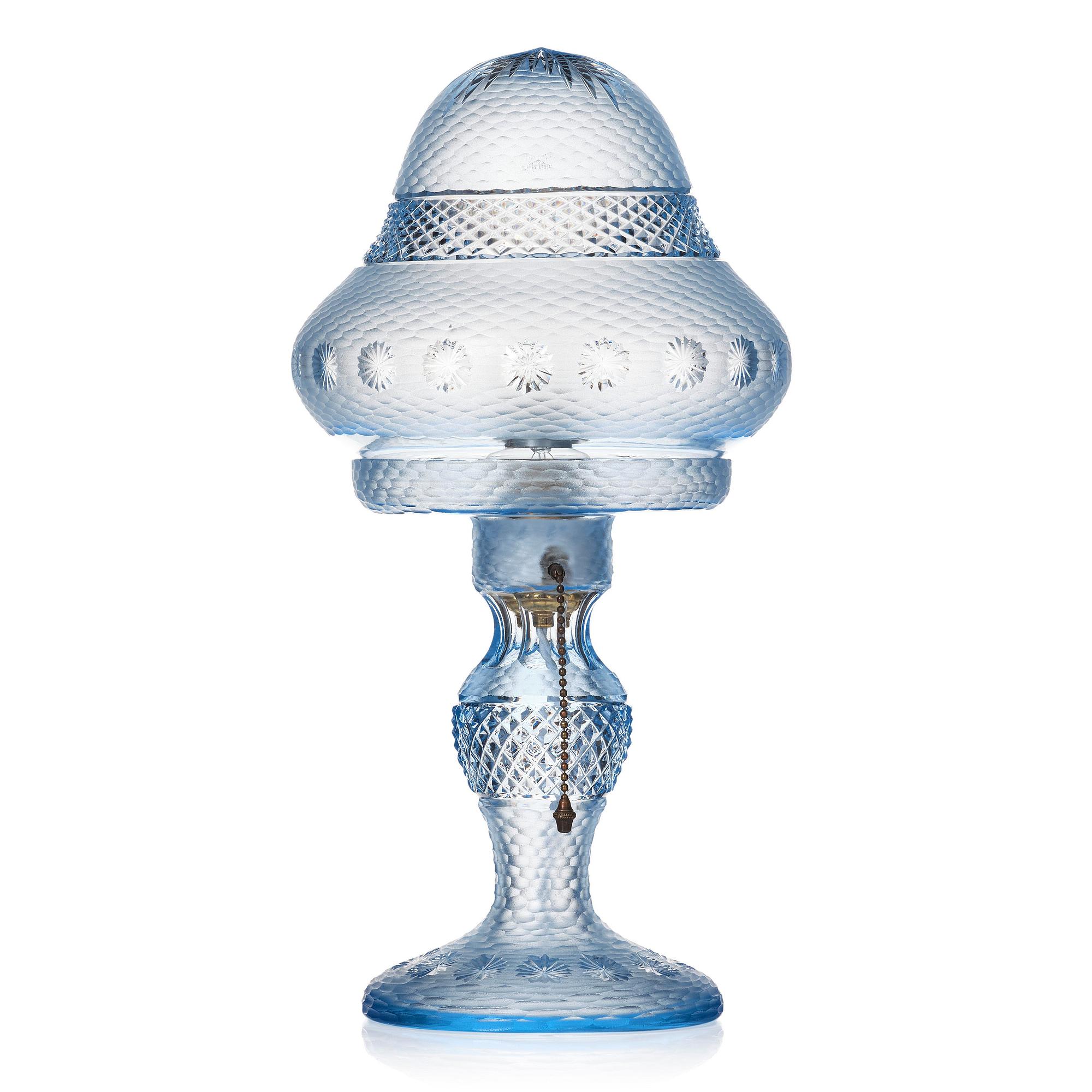 Orrefors, möjligen, bordslampa, 1920-30-tal.