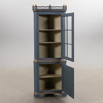 Corner cabinet, K.A. Roos, Helsingborg, second half of the 20th century.