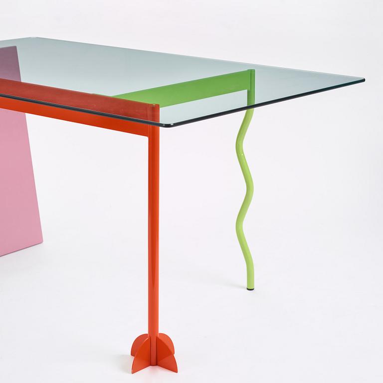 Peter Shire, a "Peninsula" table, Memphis, Italy, post 1982.