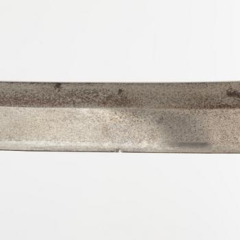 A Japanese sword, 20th century mounting.