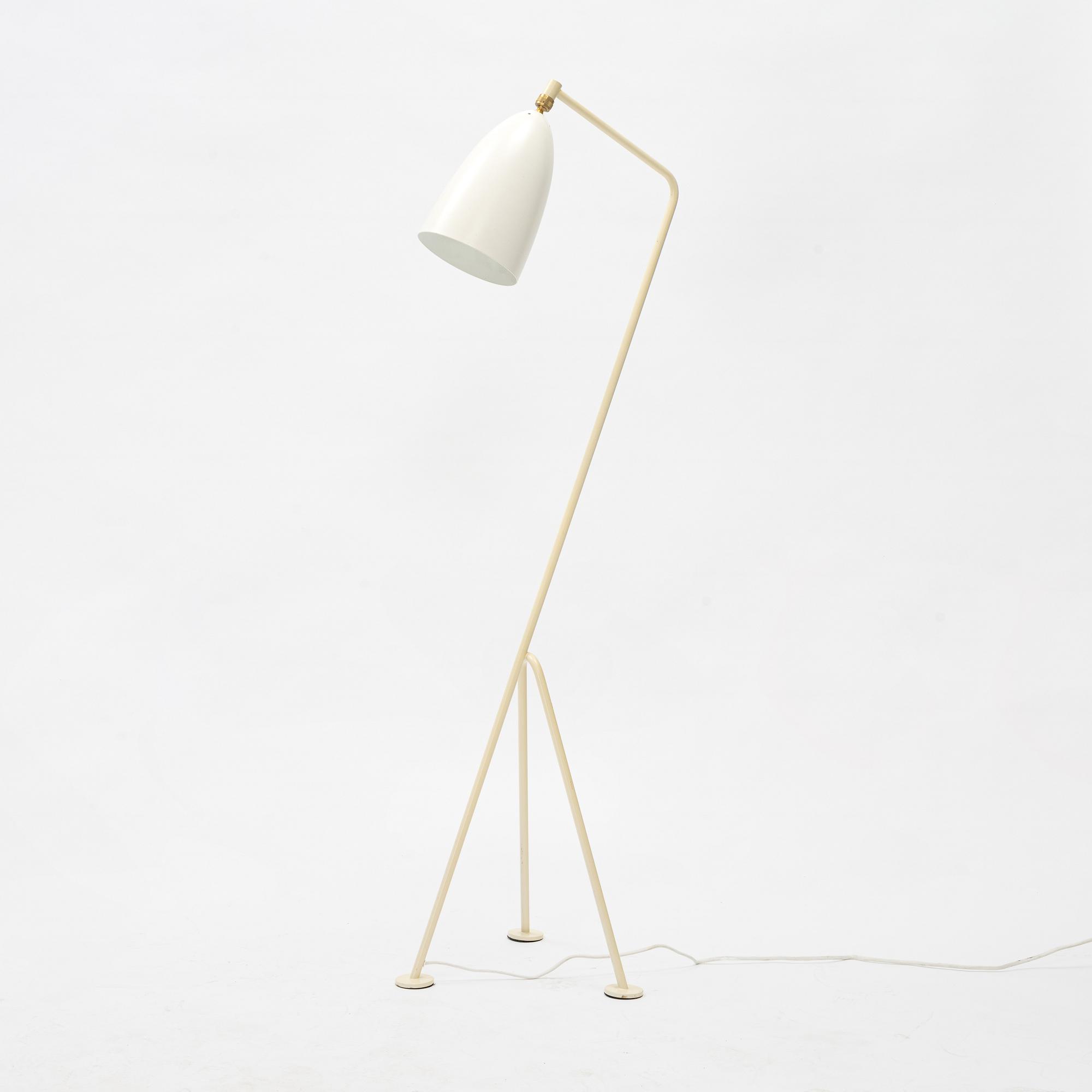 Greta Magnusson Grossman, golvlampa, "Grashopper", GUBI, Danmark.