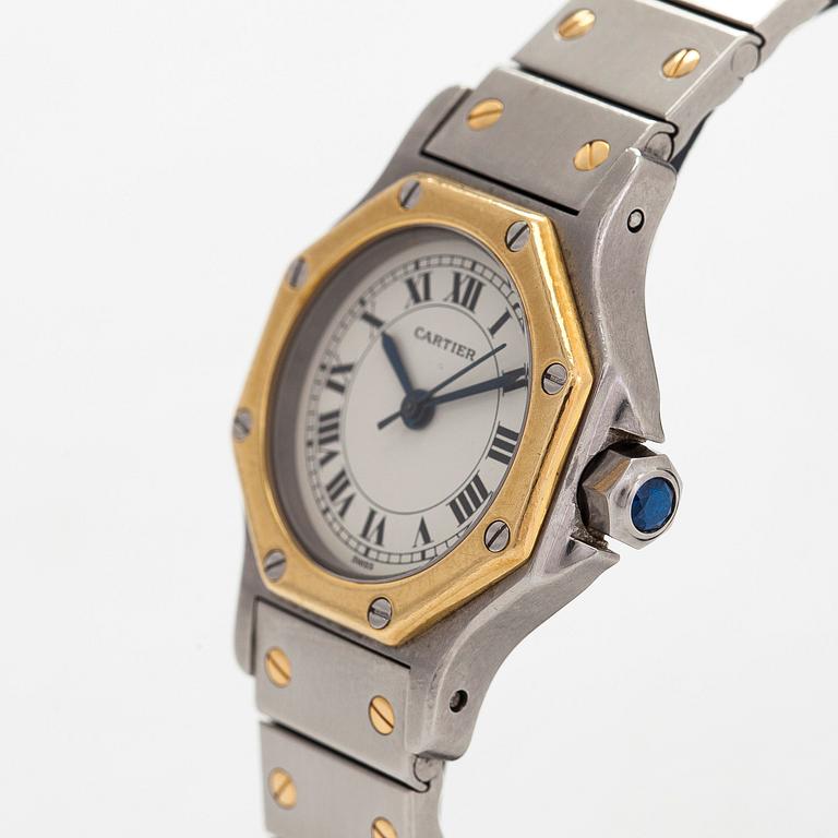 Cartier, Santos Ronde, wristwatch, 24 mm.