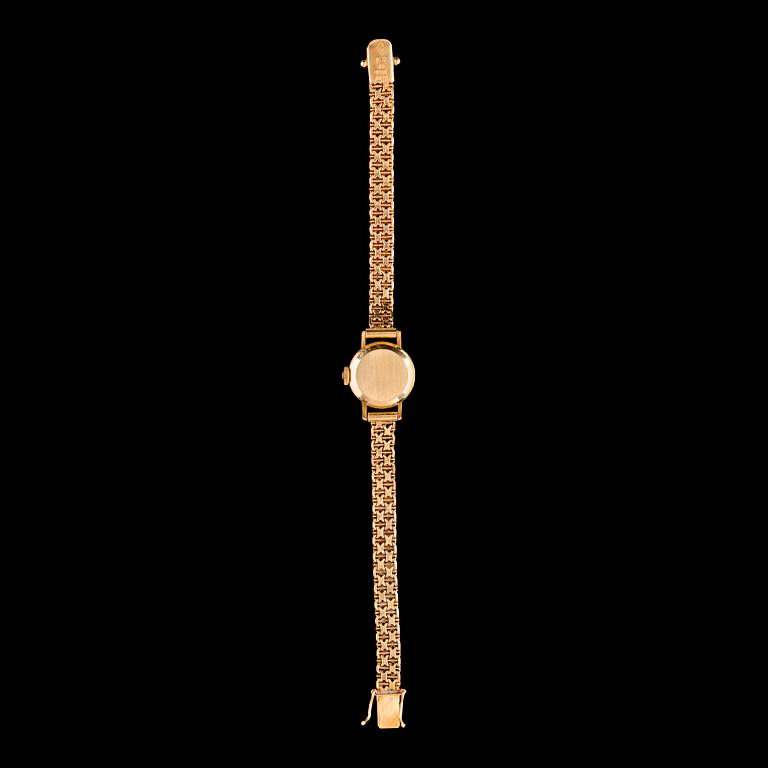 DAMARMBANDSUR, 18 k, Omega de Ville. Vikt m urverk ca 20 g.
