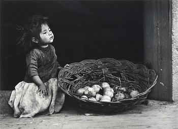 149. Georg Oddner, "Flickan med korgen", 1955 (The girl with the basket).