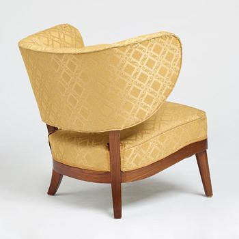 Otto Schulz, a Swedish Modern easy chair, Boet Gothenburg, 1940's.