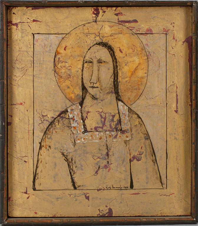 OLAVI VAARULA (FINLAND), blandteknik, sign. och dat. 1974.